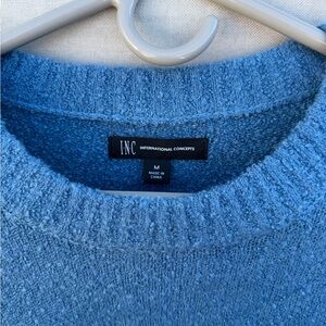 INC International Concepts Men's Crewneck Sweater in Blue